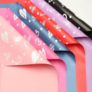 Papel coreano estampado y colores - paquete 20 pliegos